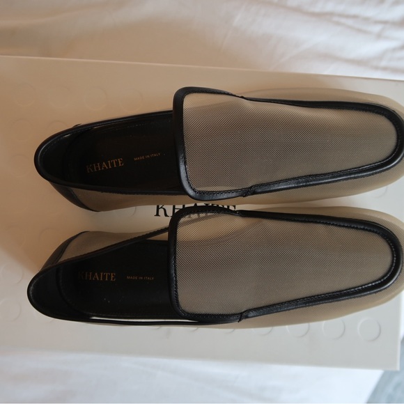 Khaite Alessio mesh loafers main image 9